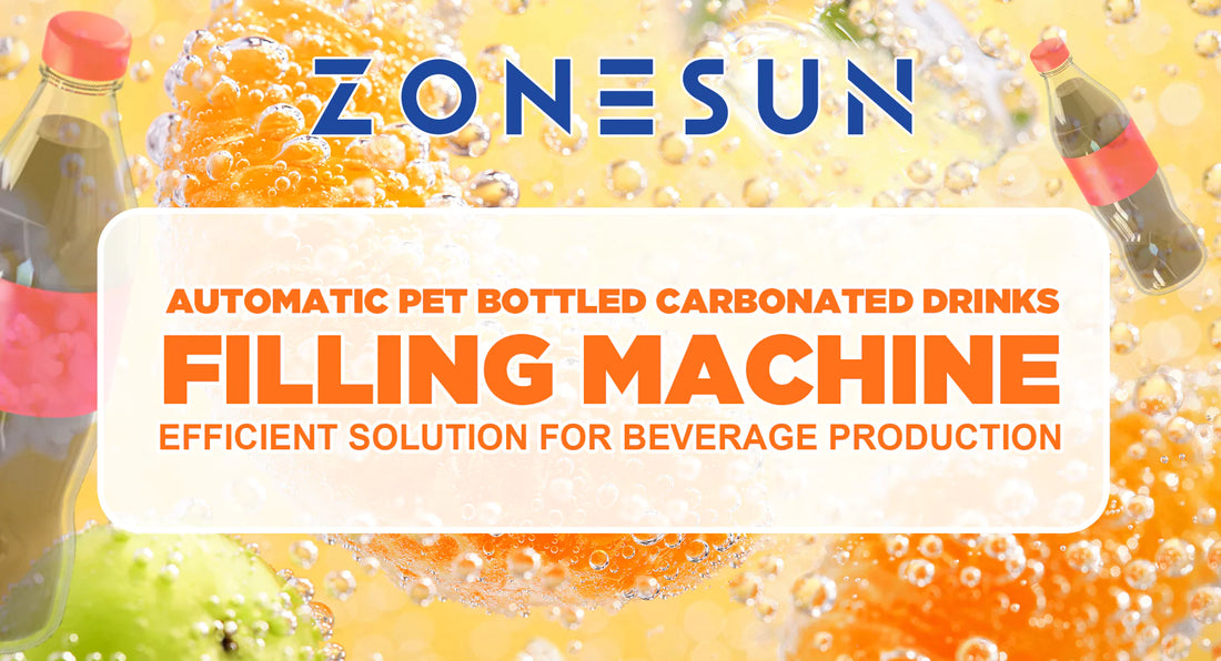 Streamline Your Beverage Production with the ZONESUN ZS-AFMC Automatic PET Bottled Carbonated Drinks Filling Machine
