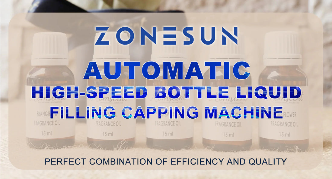 ZONESUN ZS-AFC28 Automatic High-Speed Bottle Liquid Filling Capping Machine: Enhancing Efficiency and Quality
