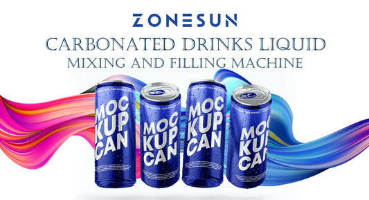 ZONESUN ZS-CF4A Carbonated Drinks Mixing and Filling Machine: Your Solution for Efficient Beverage Production