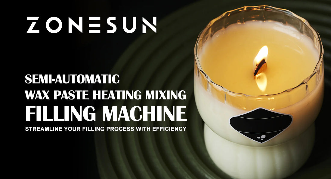 ZONESUN ZS-WCHJ1 Semi-automatic Wax Paste Heating Mixing Filling Machine