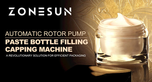 ZONESUN ZS-AFC26 Automatic Rotor Pump Paste Bottle Filling Capping Machine