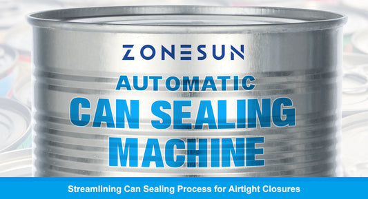Streamlining the Can Sealing Process with the ZONESUN ZS-AFK300 Automatic Can Sealing Machine