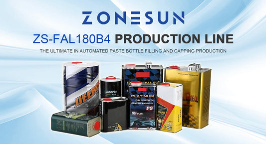 ZONESUN ZS-FAL180B4 Production Line: Revolutionizing Automated Paste Bottle Filling and Capping
