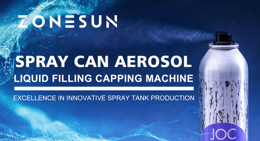 Revolutionizing Spray Can Production: ZONESUN ZS-QW1600 Automatic Aerosol Can Filling Capping Machine