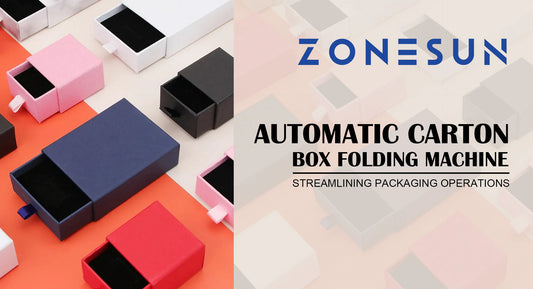 Zonesun ZS-MSZH50R Automatic Carton Box Folding Machine: Optimizing Packaging Operations