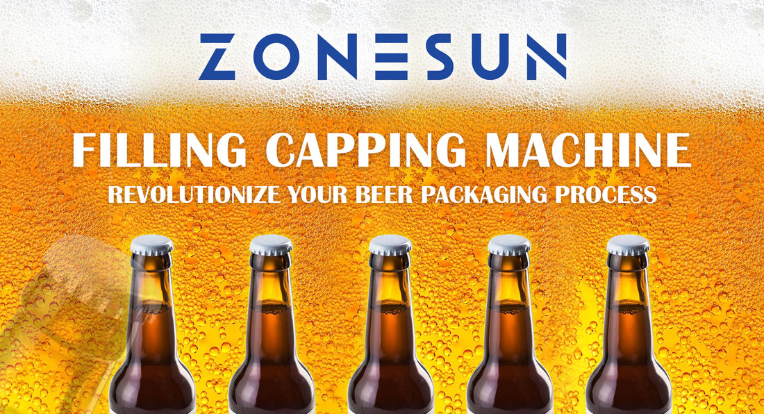 Best Beer Filler Capper Monoblock: ZONESUN ZS-CFC4 Filling Capping Machine