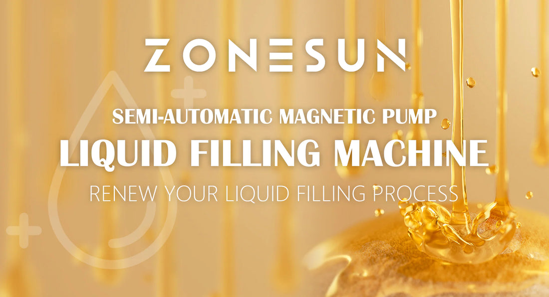 Renew Your Liquid Filling Process with the ZONESUN ZS-GTMP30L Semi-Automatic Magnetic Pump Liquid Filling Machine