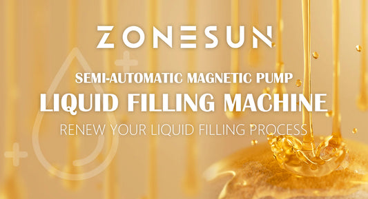 Renew Your Liquid Filling Process with the ZONESUN ZS-GTMP30L Semi-Automatic Magnetic Pump Liquid Filling Machine