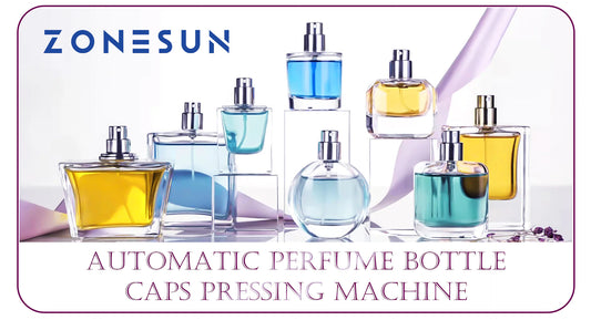 Perfume Sealing: Zonesun ZS-YG11V Automatic Perfume Crimping Machine