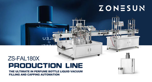 ZONESUN ZS-FAL180X Production Line: Revolutionizing Perfume Bottle Liquid Vacuum Filling and Capping Automation