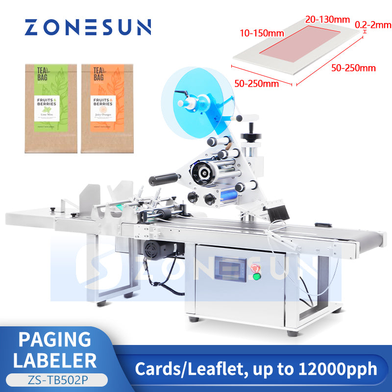 Zonesun ZS-TB502P Automatic Paging Labeling Machine