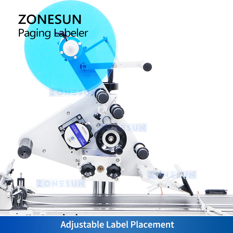 Zonesun ZS-TB502P Automatic Paging Labeling Machine Labeling Mechanism