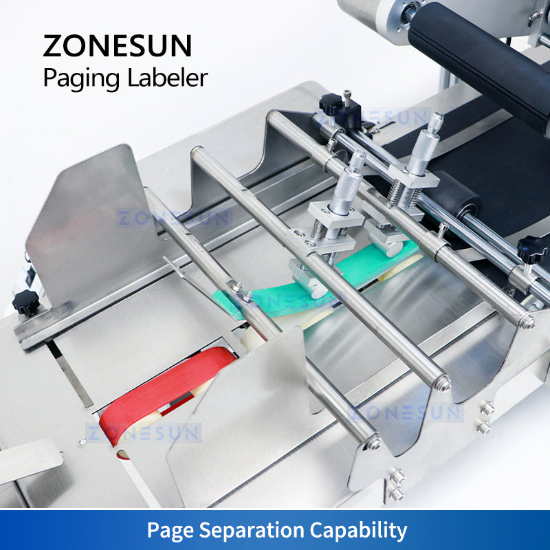 Zonesun ZS-TB502P Automatic Paging Labeling Machine Paging Mechanism