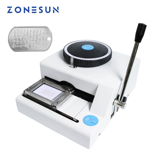 Zonesun Dog Tag Stamping Machine