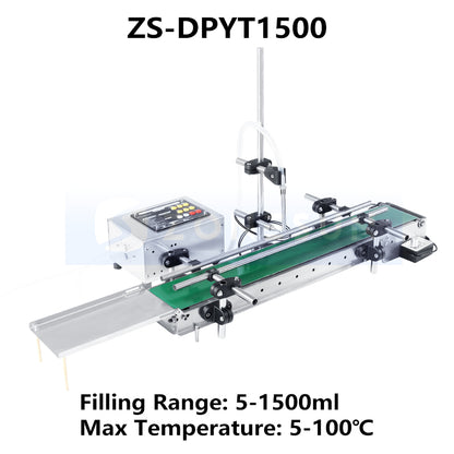 ZONESUN ZS-DPYT1500 Single Head Heat Resistant Liquid Filling Machine