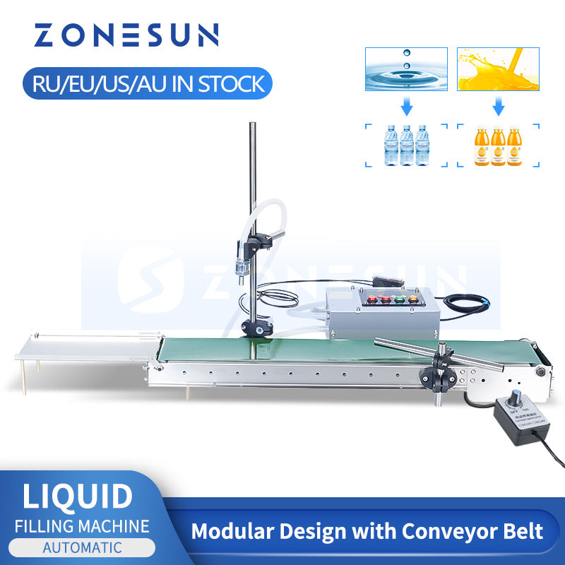 ZONESUN ZS-DPYT1500 Máquina de enchimento de líquido resistente ao calor de cabeça única
