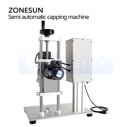 Máquina de tampar semiautomática personalizada ZONESUN ZS-XG450