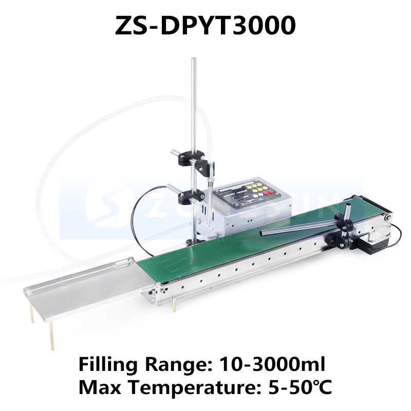 ZONESUN ZS-DPYT1500 Single Head Heat Resistant Liquid Filling Machine