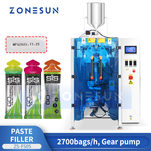 Zonesun ZS-FS05 Energy Gel Sachet VFFS Machine