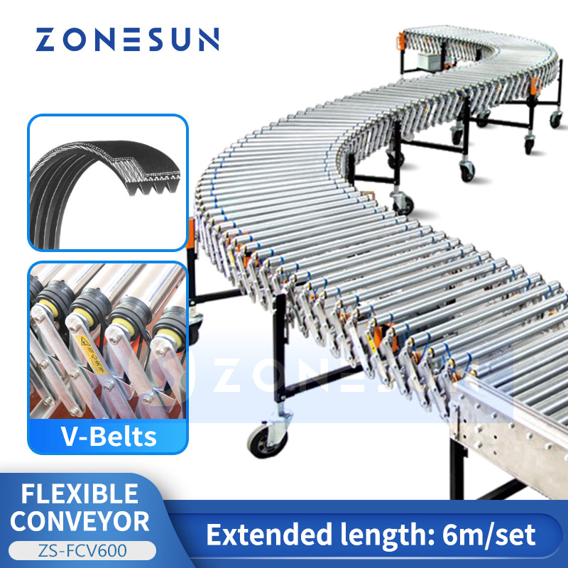 Zonesun ZS-FCO600 Flexible Conveyor