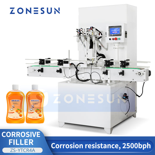 ZONESUN ZS-YTCR4A Automatic Corrosive Filling Machine