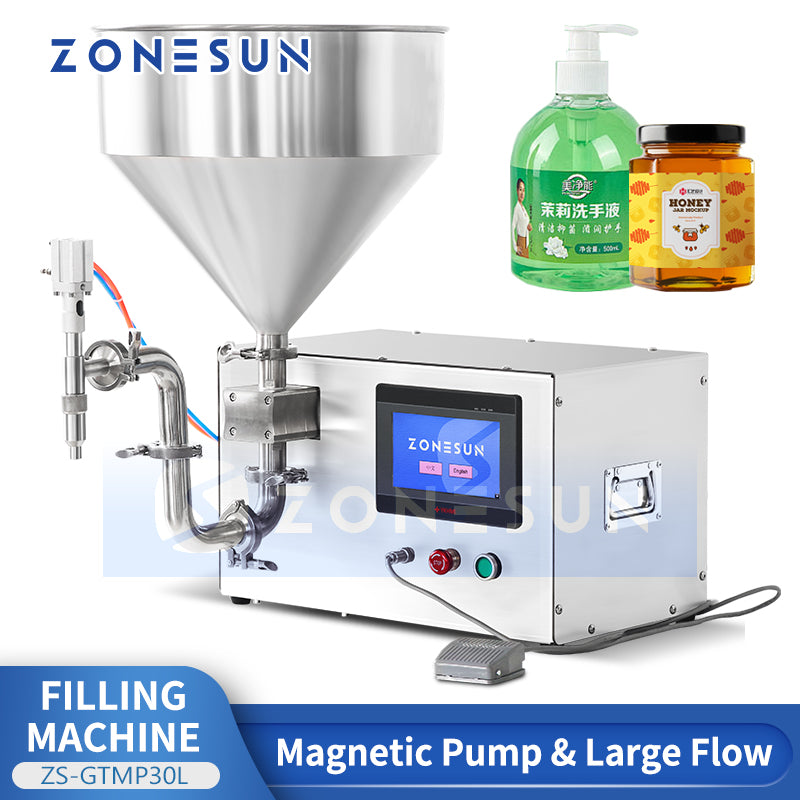 ZONESUN ZS-GTMP30L Liquid Filling Machine