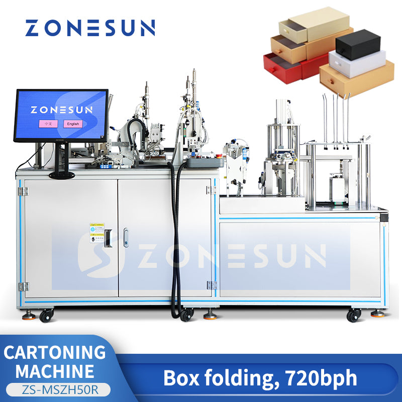 ZONESUN ZS-MSZH50R Automatic Cartoning Machine