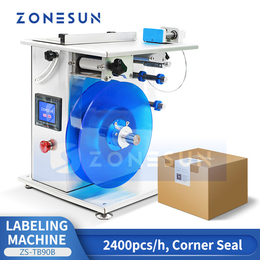 Zonesun ZS-TB90B Rectangular Corner Seal Label Applicator