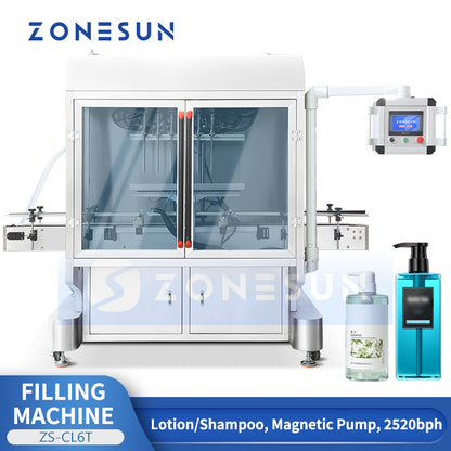 Zonesun ZS-CL6T Automatic Liquid Filling Machine