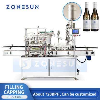 Zonesun ZS-AFC880 Wine Bottling Monoblock