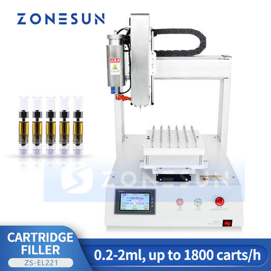 ZONESUN ZS-EL221 Automatic Cartridge Filling Machine