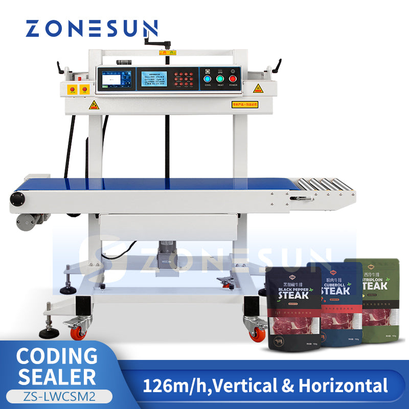 Zonesun ZS-LWCSM2 Vertical and Horizontal Continuous Band Sealer