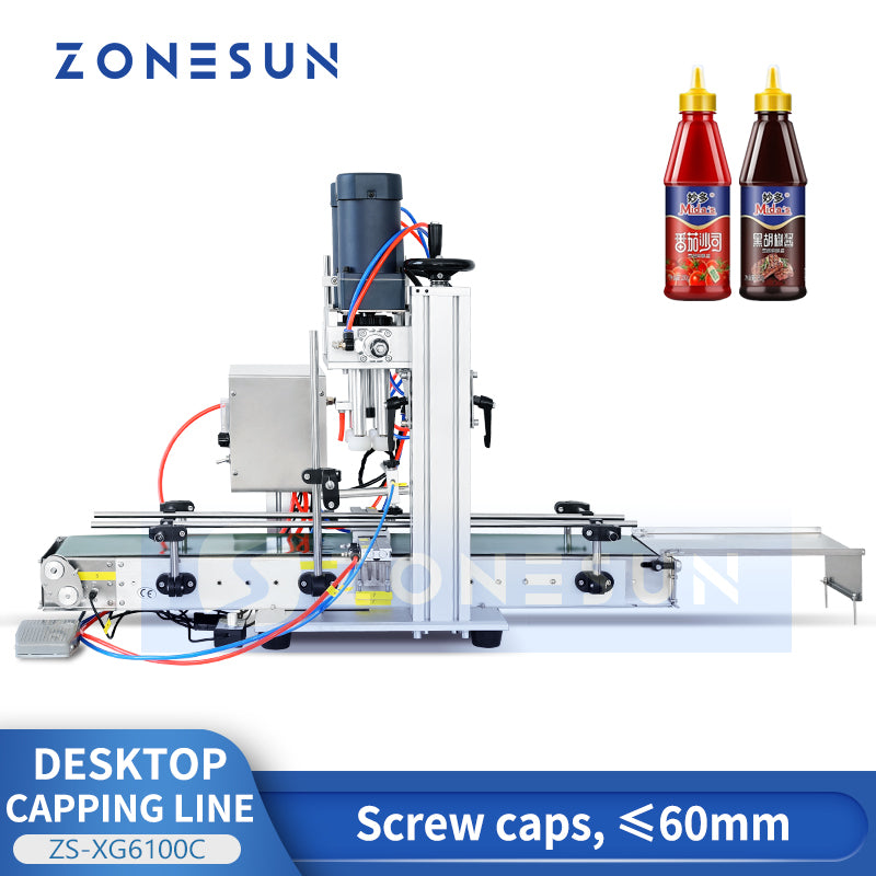 Zonesun ZS-XG6100C Automatic Screw Capping Machine