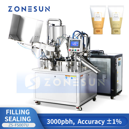 Zonesun ZS-FS007U Tube Filling & Sealing Monoblock