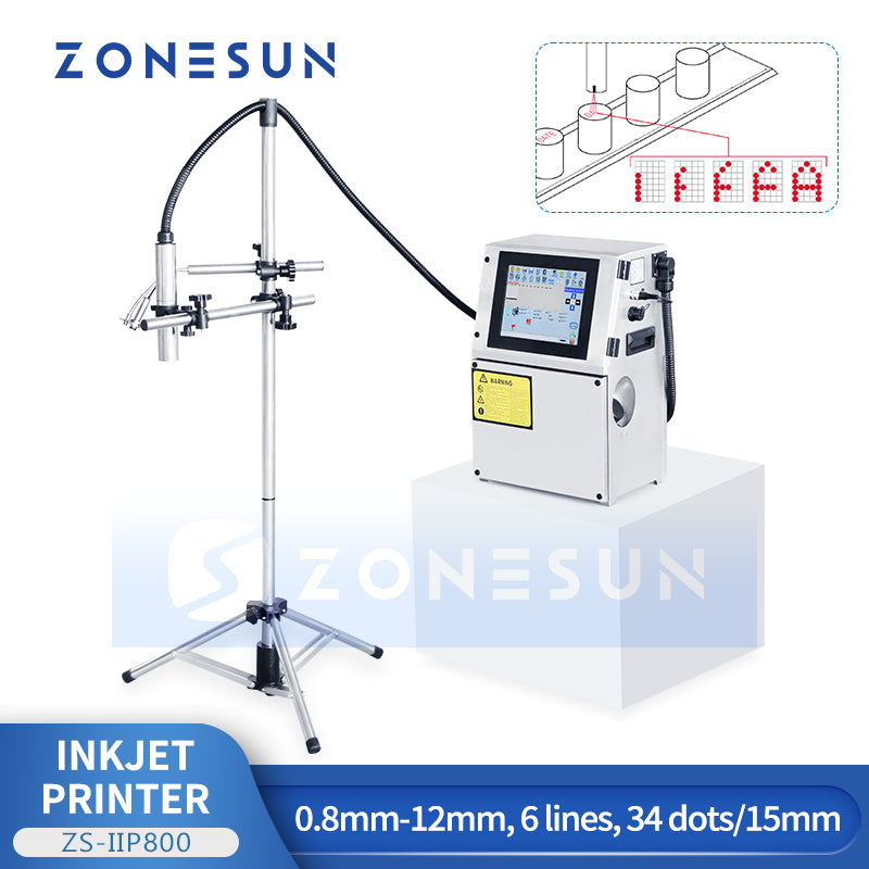 Zonesun ZS-IIP800 Continuous Inkjet Printer