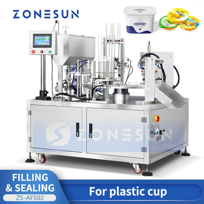 ZONESUN Automatic Cup Filling and Sealing Machine