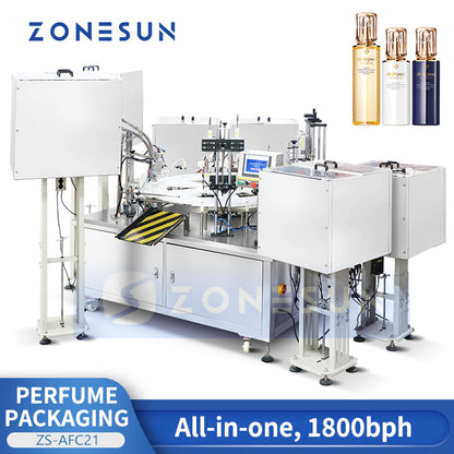 ZONESUN ZS-AFC21 Automatic Perfume Packaging Monoblock