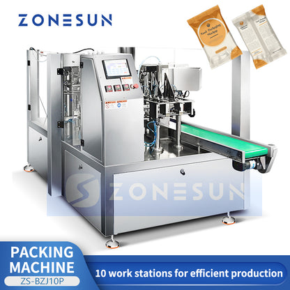 Zonesun Spout Pouch Packaging Machine ZS-BZJ10P