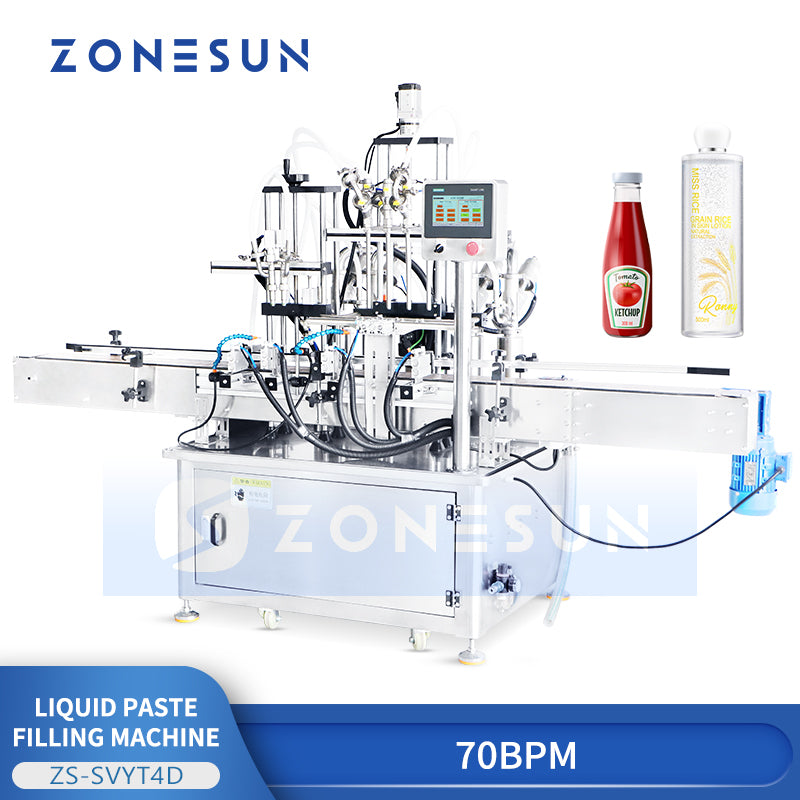 Zonesun ZS-SVYT4D Dual System Filling Machine