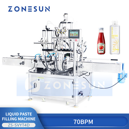 Zonesun ZS-SVYT4D Dual System Filling Machine