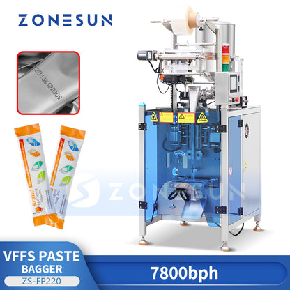 ZONESUN ZS-FP220 VFFS Packaging Machine Pouch Filling and Sealing Machine