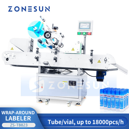 Zonesun ZS-TB823 Horizontal Tube Labeling Machine