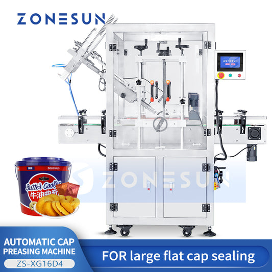 Zonesun ZS-XG16D4 Automatic Press-On Cap Sealer