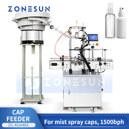 Zonesun ZS-XG446S Trigger Spray Cap Feeding Machine