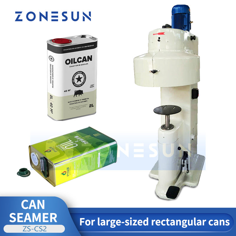 Zonesun ZS-CS2 Can Seamer | Large-sized Rectangular Cans