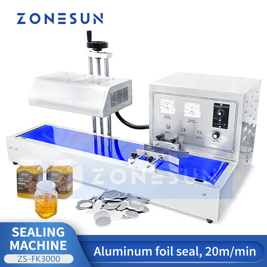 Zonesun ZS-FK3000 Tabletop Continuous Induction Sealer