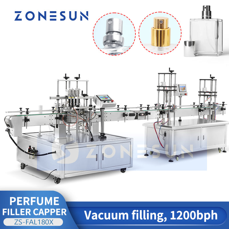 ZONESUN perfume filling and sealing machine