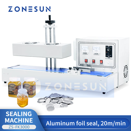 Zonesun ZS-FK3000 Tabletop Continuous Induction Sealer