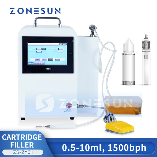 Zonesun ZS-ZY01 Cartridge Filler Oil Filling Machine liquid Dispenser