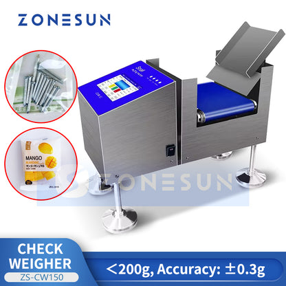 Zonesun ZS-CW150 Compact Checkweigher | 4000pph